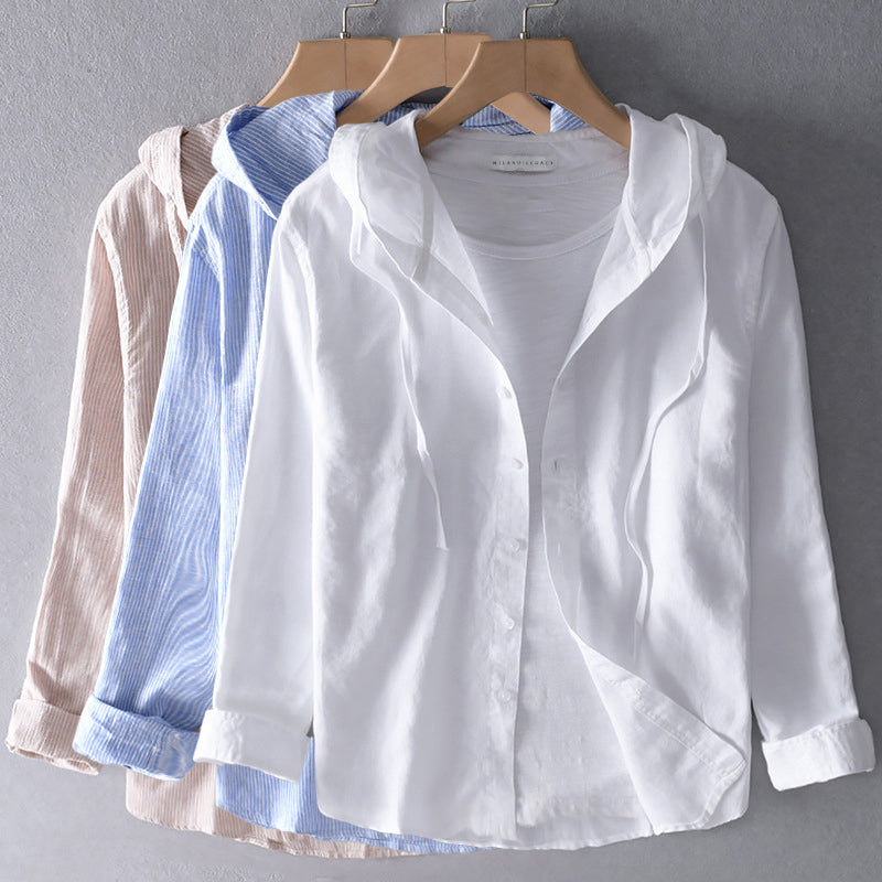 Lydia | Women’s Hooded Long Sleeve Shirt