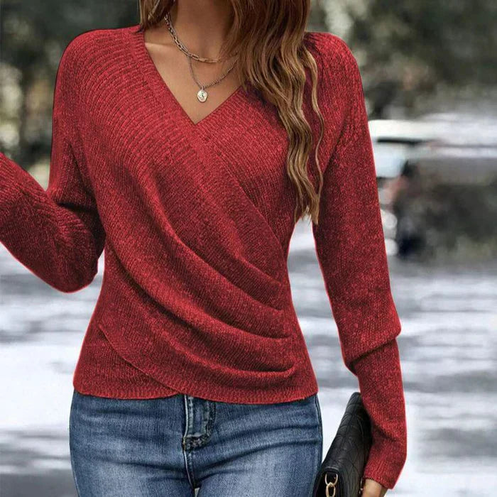 Preccy | Spring V-Neck Wrap Top