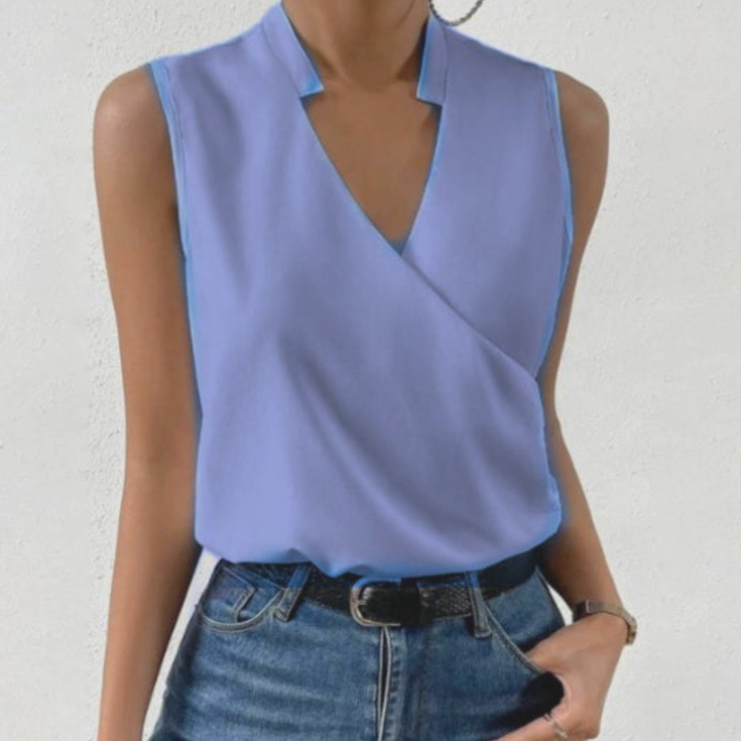 Abigail | Lightweight Chic V-Neck Tank Top