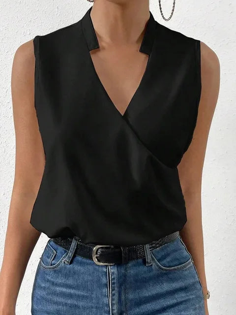 Abigail | Lightweight Chic V-Neck Tank Top