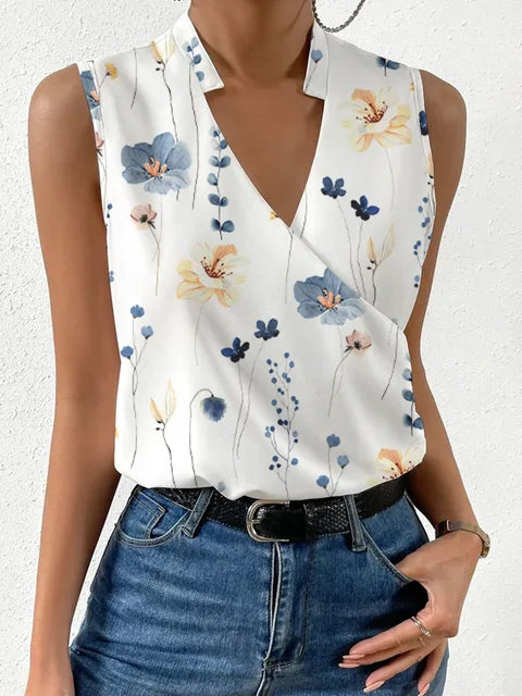 Abigail | Lightweight Chic V-Neck Tank Top