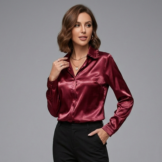 Angelie | Women’s Long Sleeve Blouse