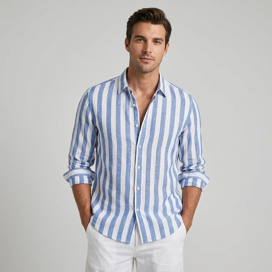 Bon | Men’s Striped Long Sleeve Shirt