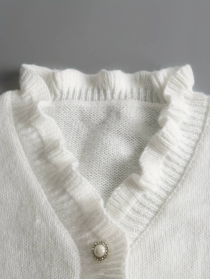 Danny | Women’s Button Ruffle Blouse