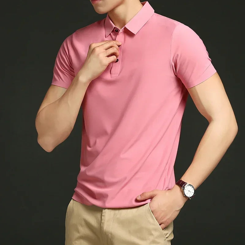 Daryl | Lightweight Stretch Polo Shirt for Men