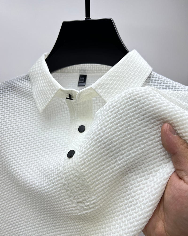 Ezekiel | Short Sleeve Button Polo Shirt
