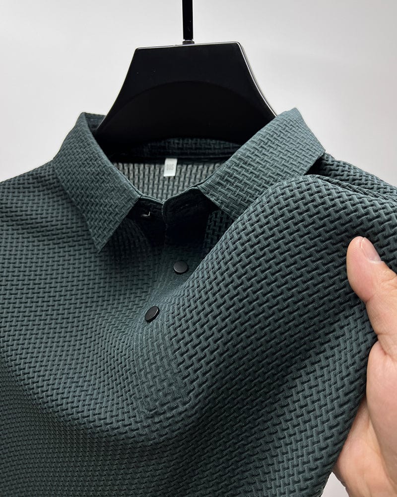 Ezekiel | Short Sleeve Button Polo Shirt