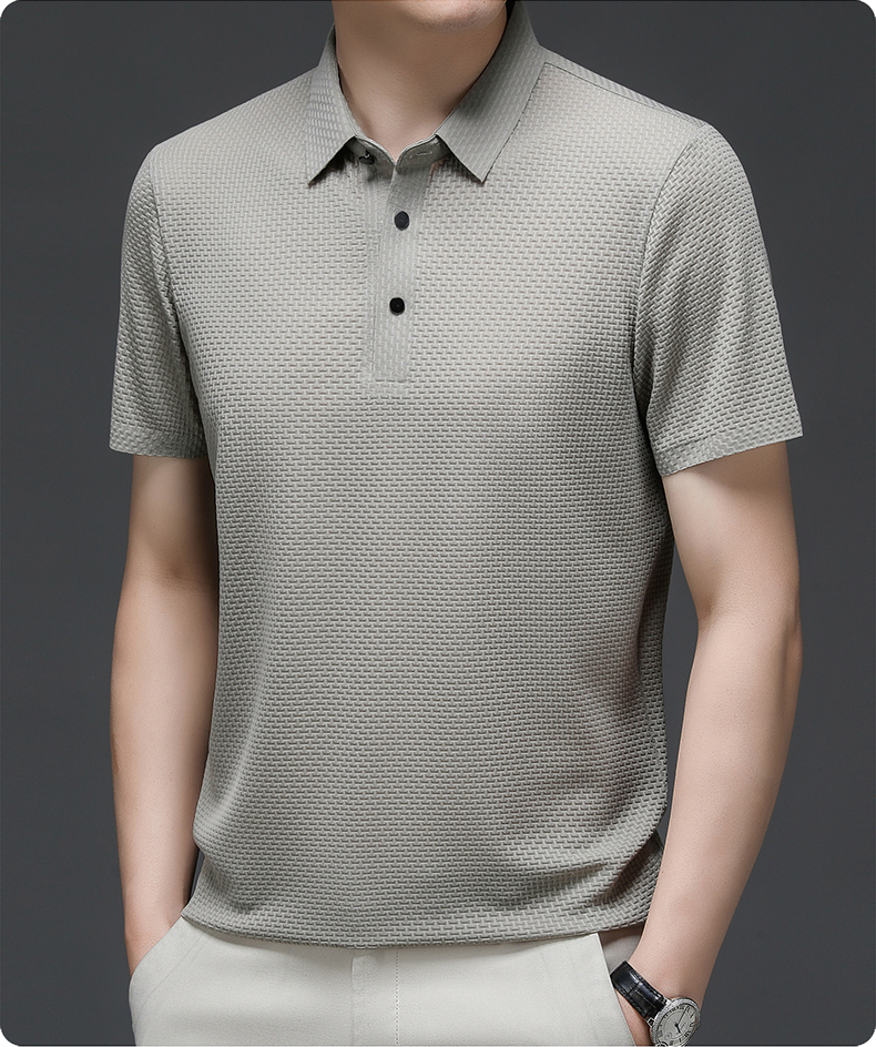 Ezekiel | Short Sleeve Button Polo Shirt