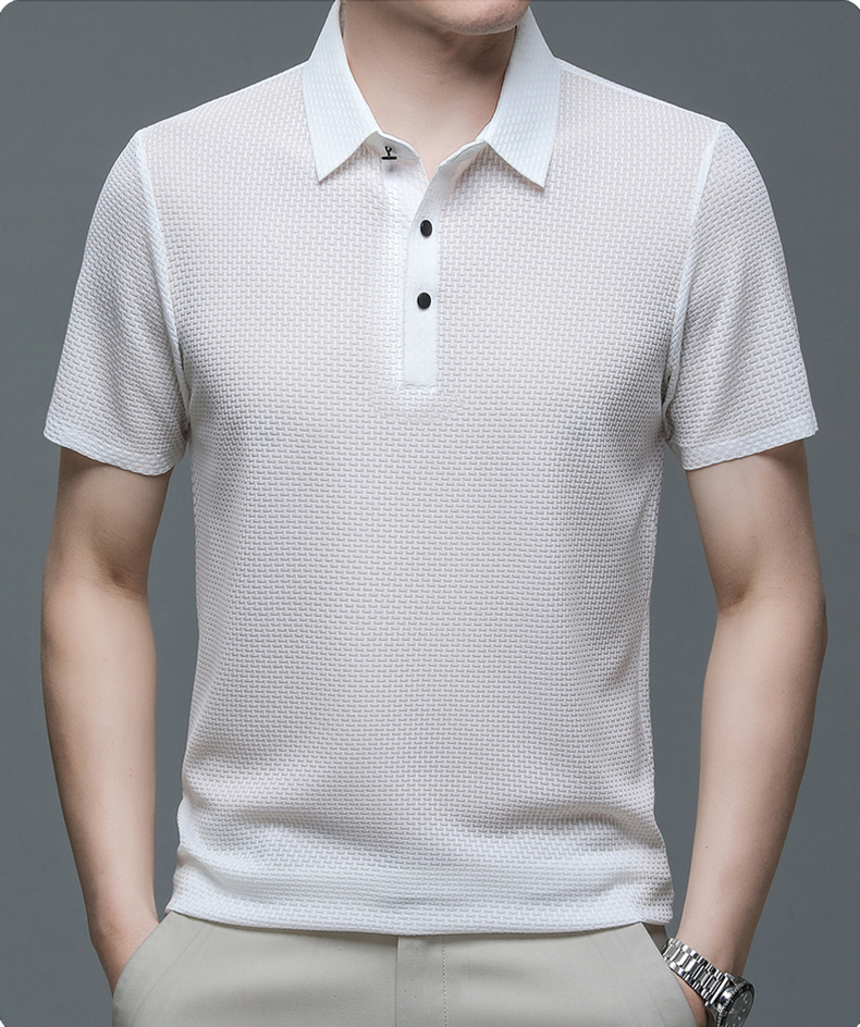 Ezekiel | Short Sleeve Button Polo Shirt