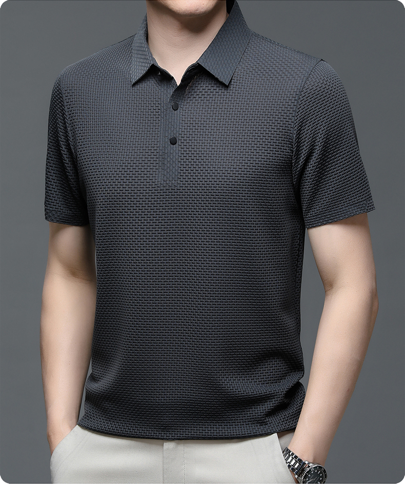 Ezekiel | Short Sleeve Button Polo Shirt