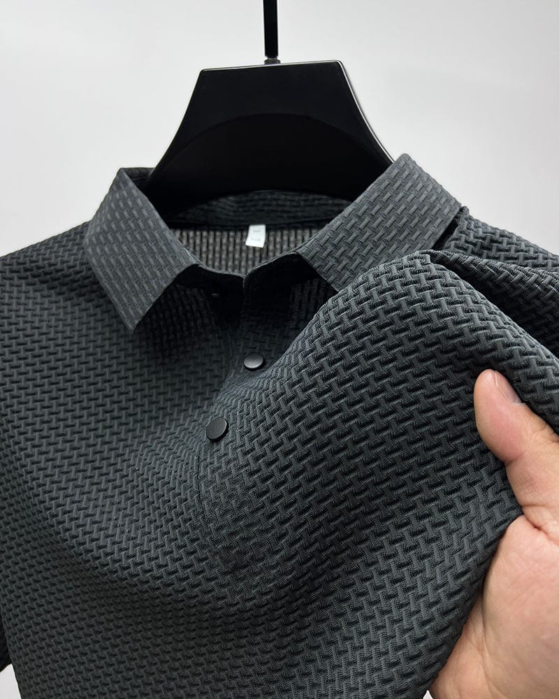 Ezekiel | Short Sleeve Button Polo Shirt