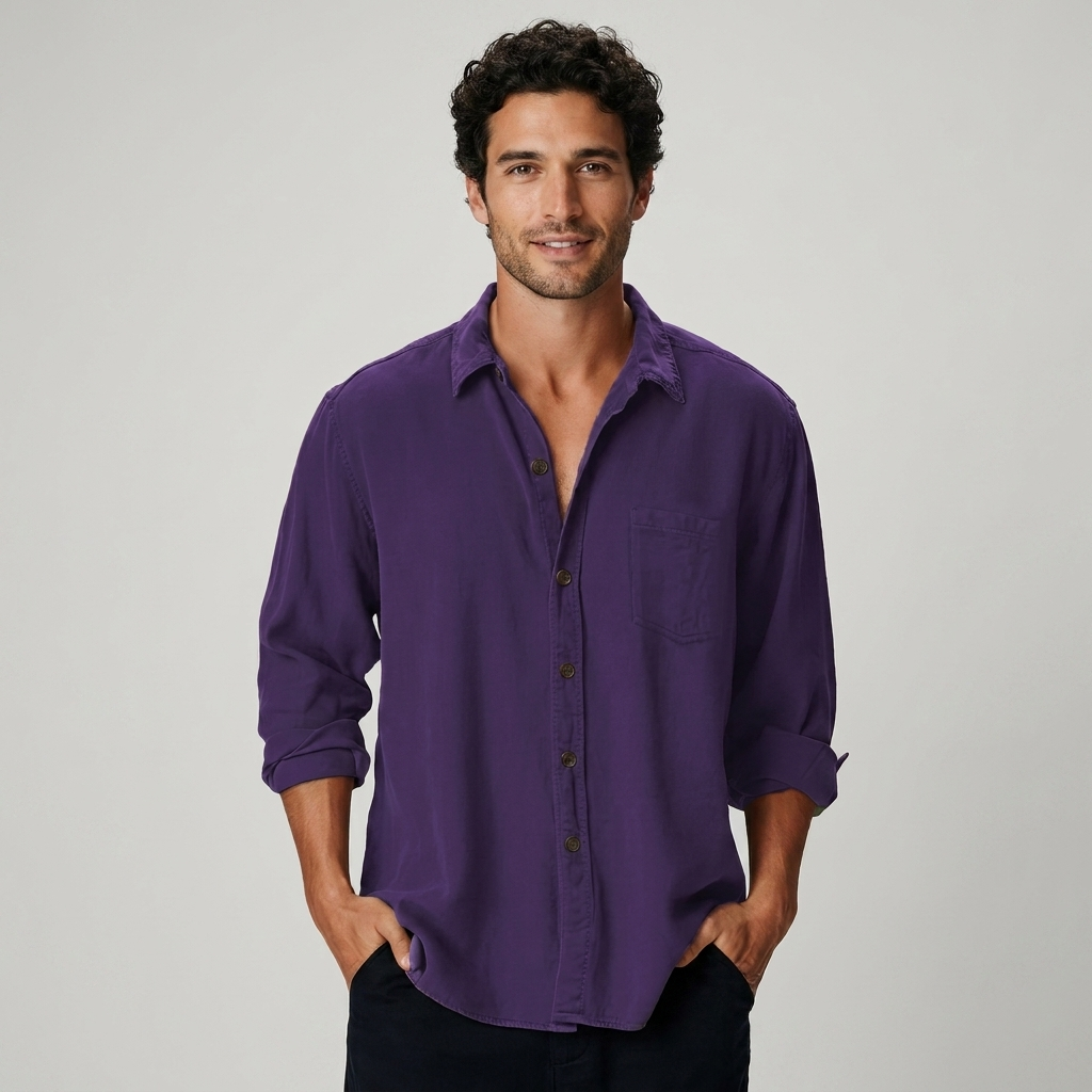 Granger | Men’s Classic Long Sleeve Button-Up Shirt