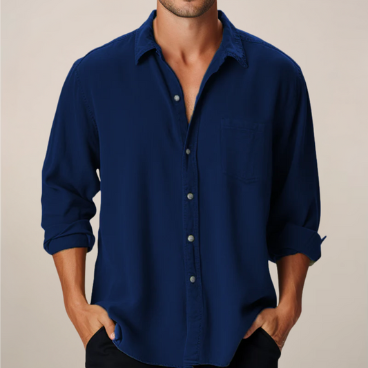 Granger | Men’s Classic Long Sleeve Button-Up Shirt