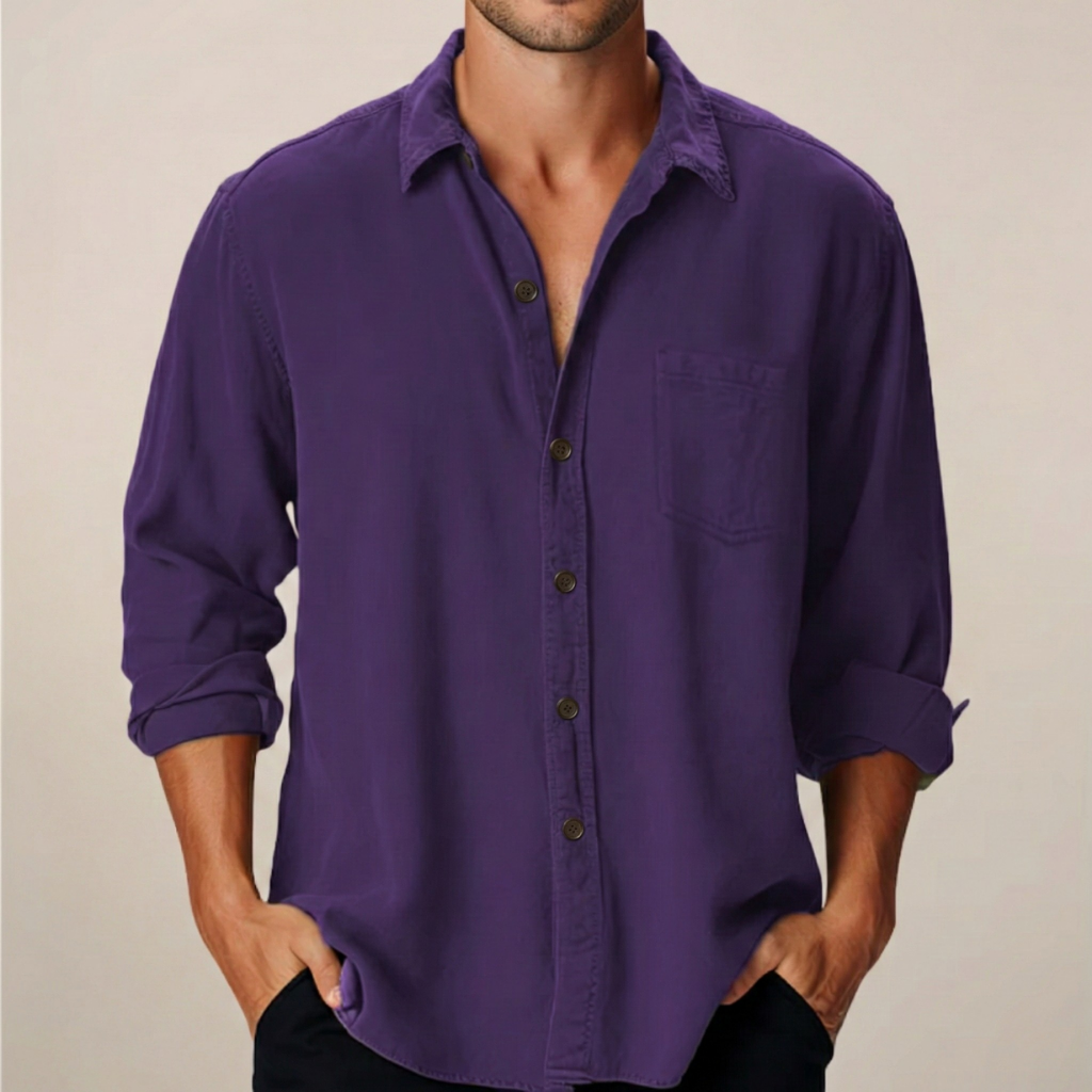 Granger | Men’s Classic Long Sleeve Button-Up Shirt
