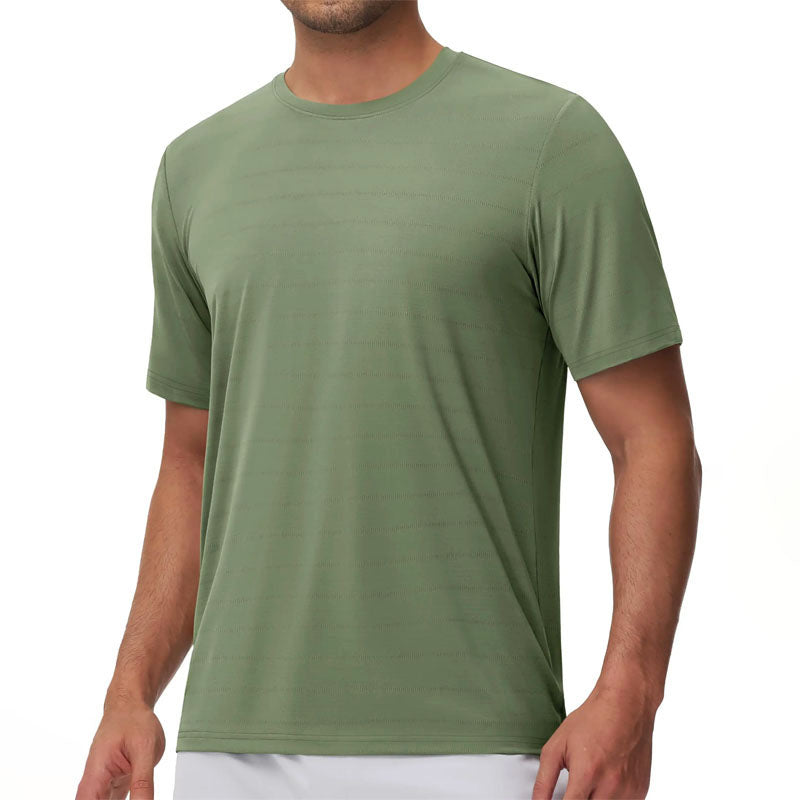 James | Men’s Crew Neck Short Sleeve Stretch T-Shirt