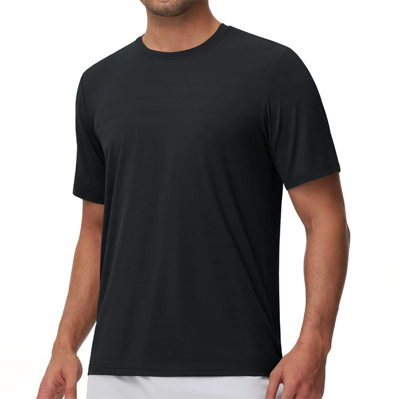 James | Men’s Crew Neck Short Sleeve Stretch T-Shirt