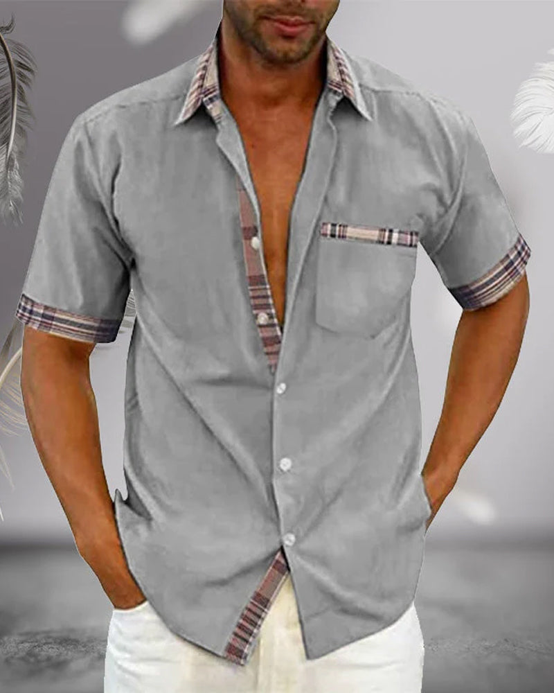 Jeptha | Men’s Tailored Short Sleeve Shirt