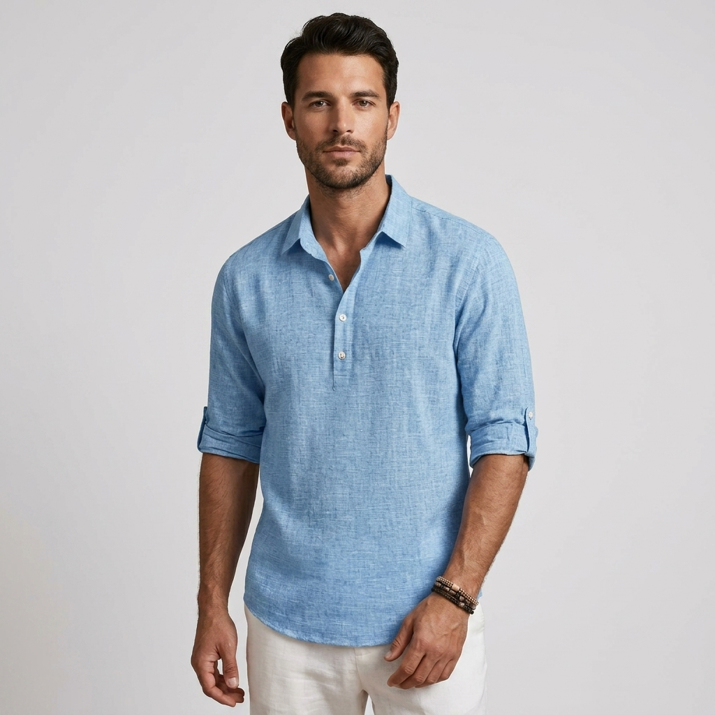 Jordan | Men's Linen Polo Shirt
