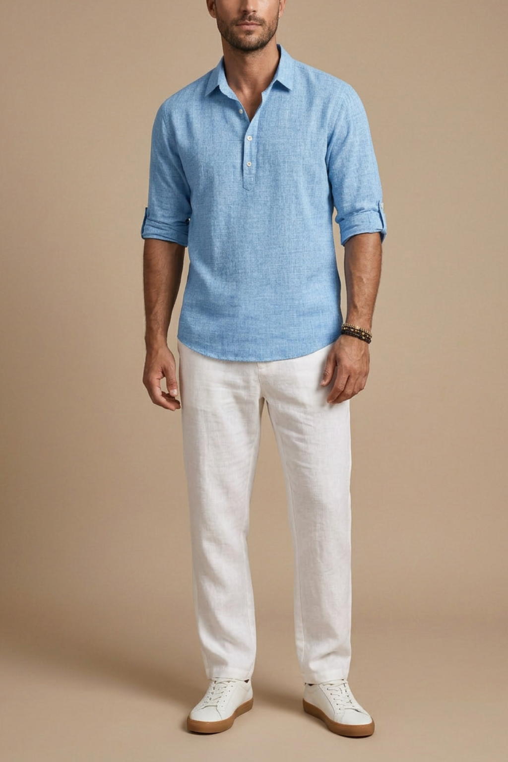 Jordan | Men's Linen Polo Shirt