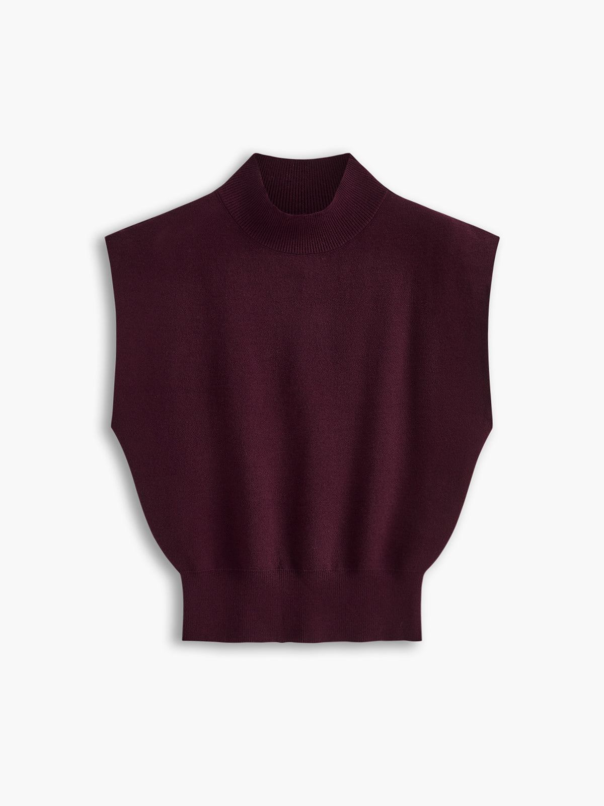 Mika | Mock Neck Short Sleeve Top