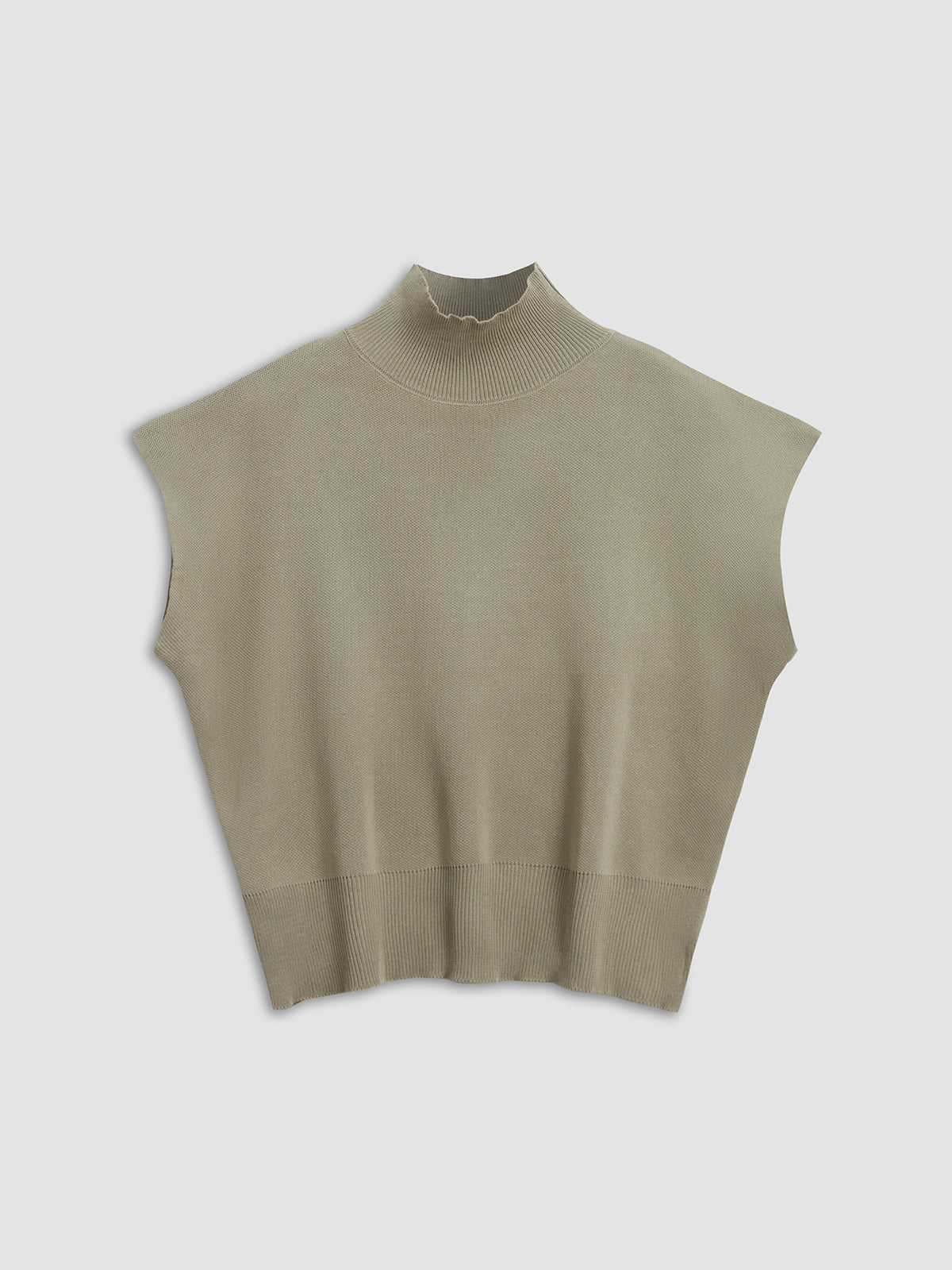 Mishaelle | Mock Neck Short Sleeve Top