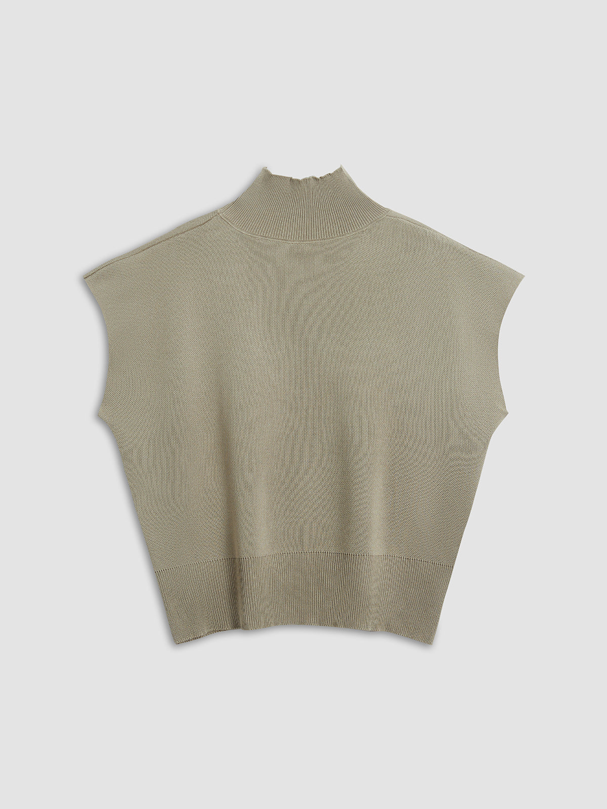 Mishaelle | Mock Neck Short Sleeve Top