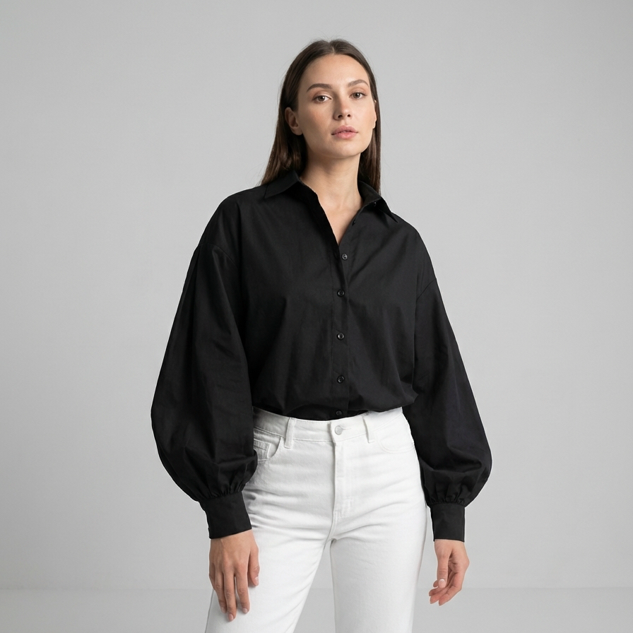 Neca | Oversized Button-Up Blouse