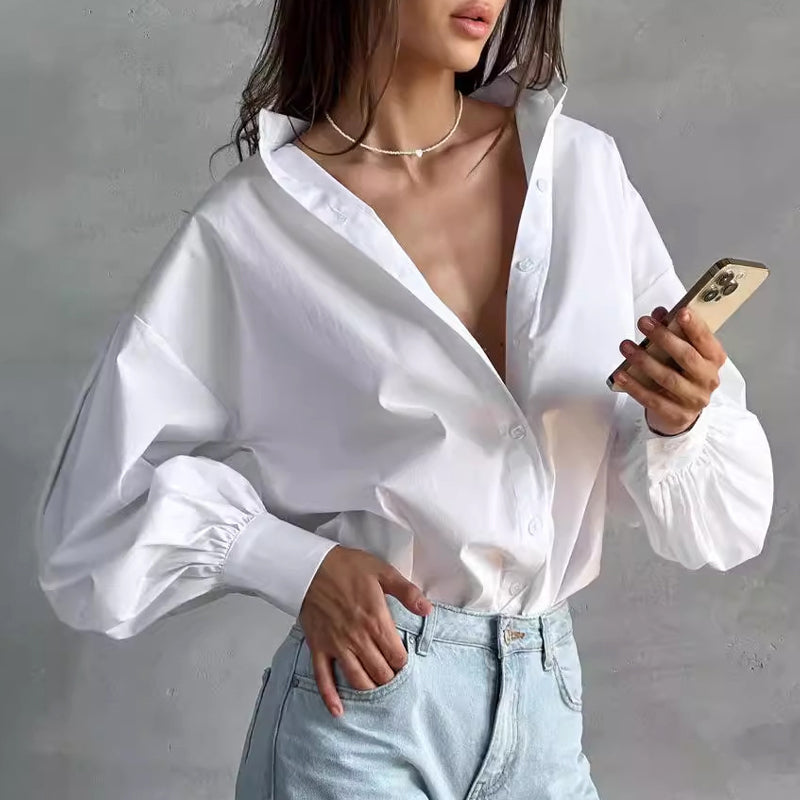 Neca | Oversized Button-Up Blouse