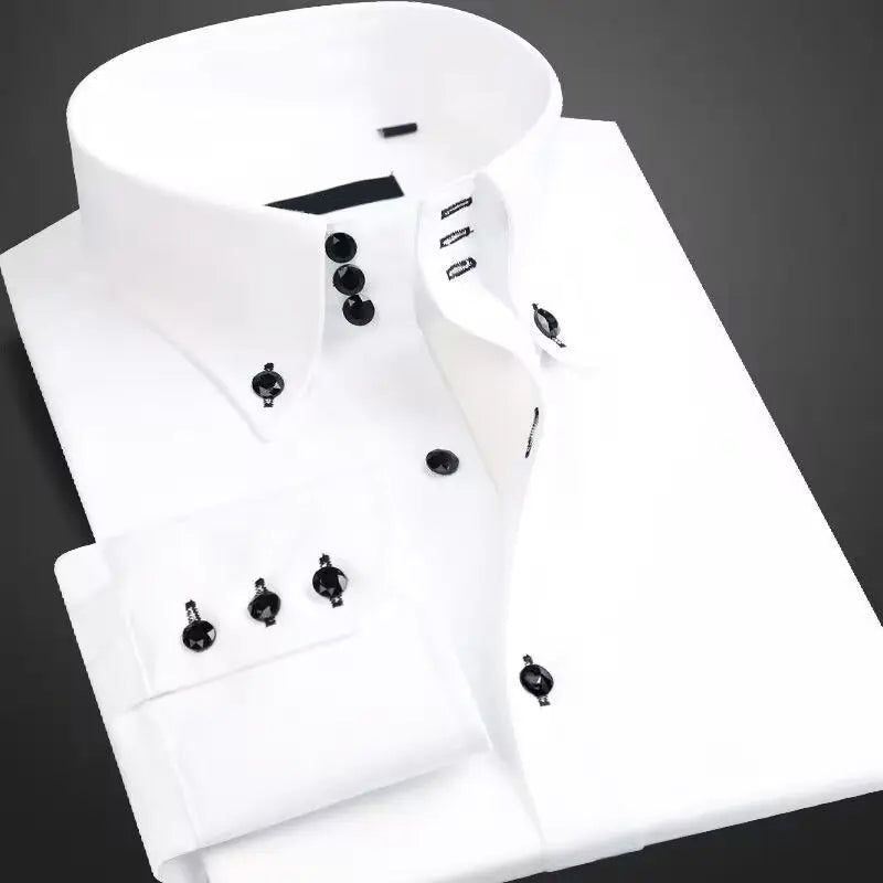 Roel | Men’s Classic Long Sleeve Dress Shirt