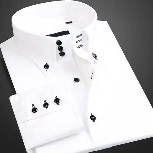Roel | Men’s Classic Long Sleeve Dress Shirt