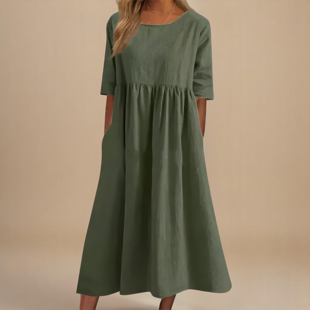 andrea-lightweight-linen-gathered-waist-midi-dress-img1.png