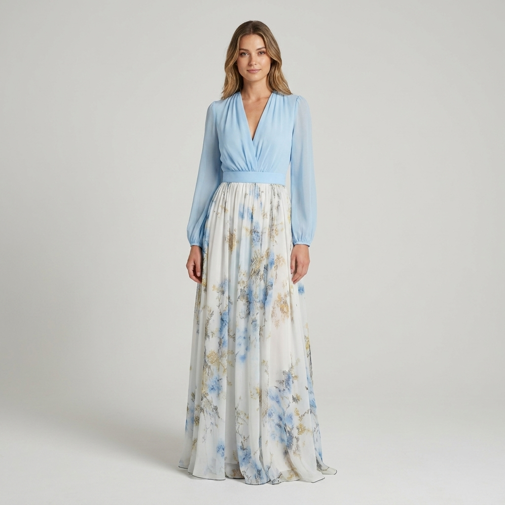 Angela | Floral Summer Maxi Dress