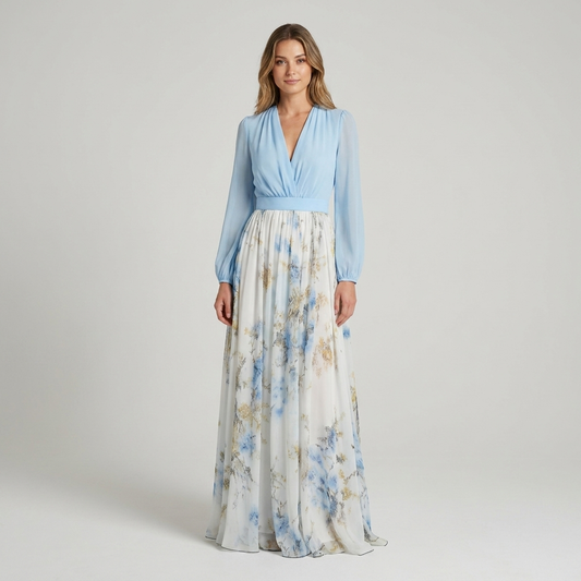 Angela | Floral Summer Maxi Dress