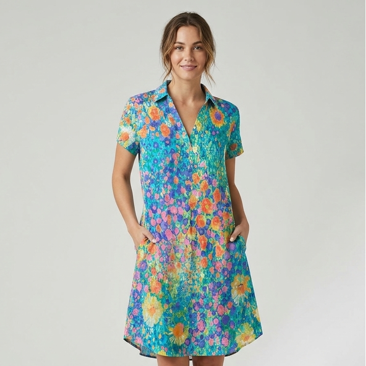 Cynthia | Boho Floral Summer Maxi Dress