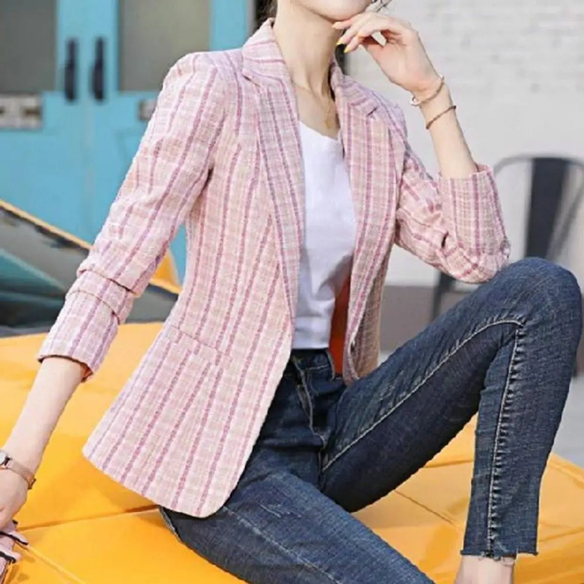 donna-tailored-plaid-single-button-blazer-img1.jpg