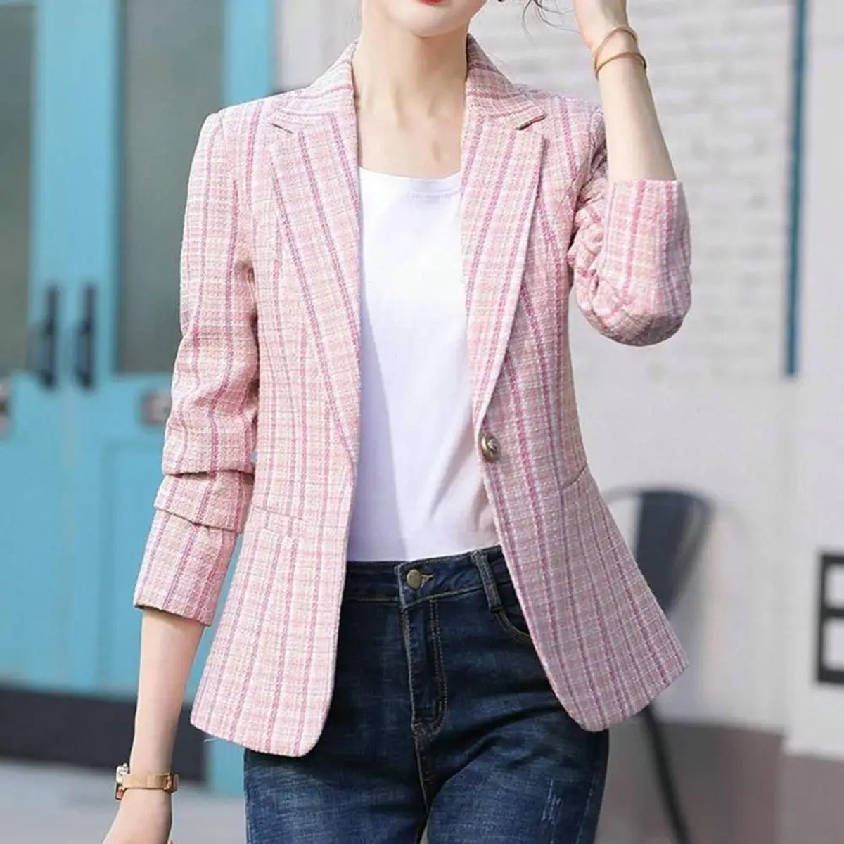donna-tailored-plaid-single-button-blazer-img3.jpg
