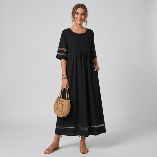 Jacqueline | Tummy Control Flowy Midi Dress