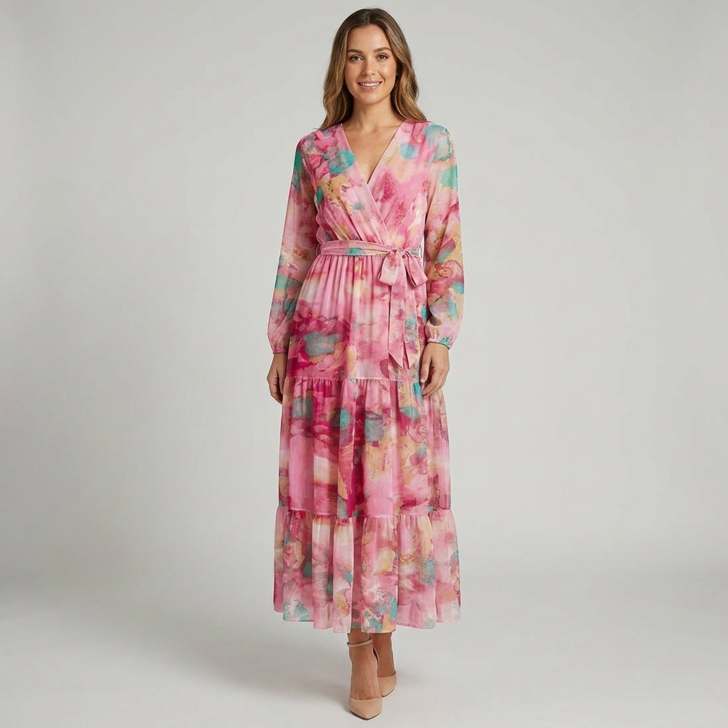Katherine | Floral Handmade Dress for Women