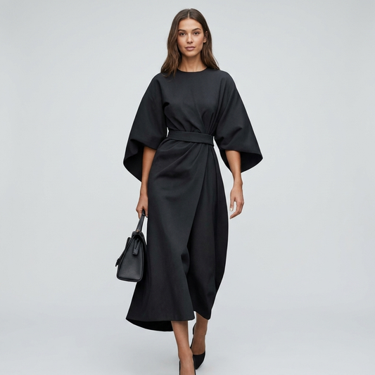 Kathleen | Lantern Sleeve Dress for Women