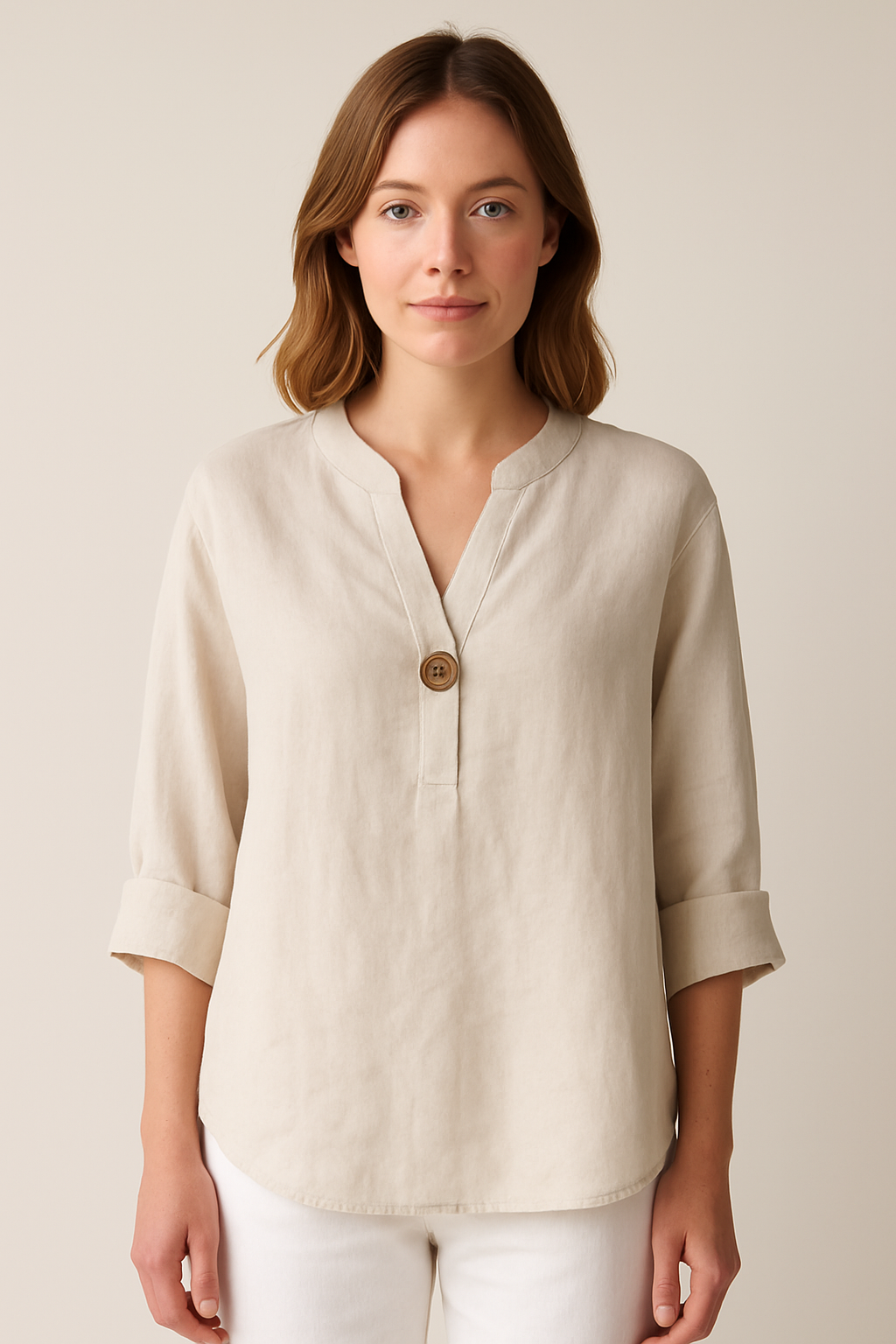 kimberly-womens-v-neck-button-relaxed-fit-blouse-img1.png