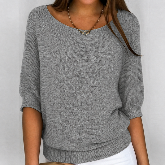 lisa-classic-ribbed-knit-three-quarter-sleeve-sweater-img1.png