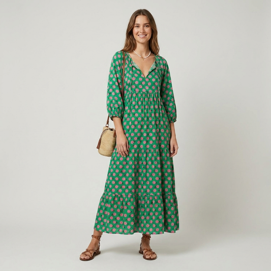Rachel | Boho Maxi Cover Up Sundress