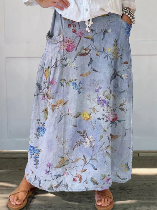 rachel-classic-vintage-blue-print-pocket-skirt-img1.png