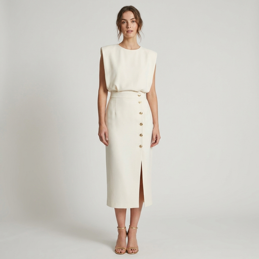 Rachel | Flowy Casual Midi Dress
