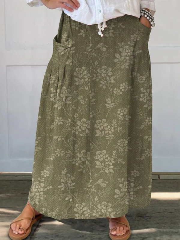 susan-classic-floral-elastic-waist-pocket-skirt-img1.png