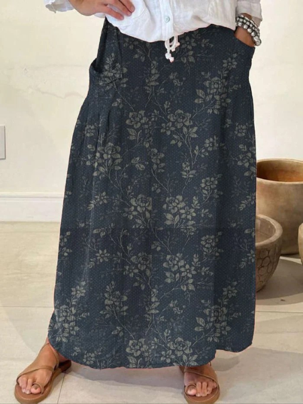 susan-classic-floral-elastic-waist-pocket-skirt-img3.png