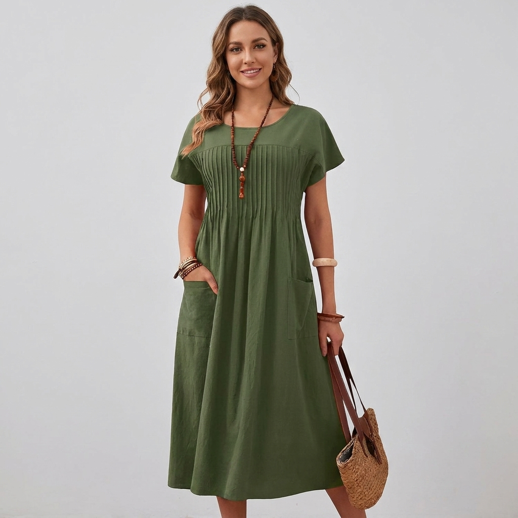 Victoria | Women's Spring Summer Midi Dress