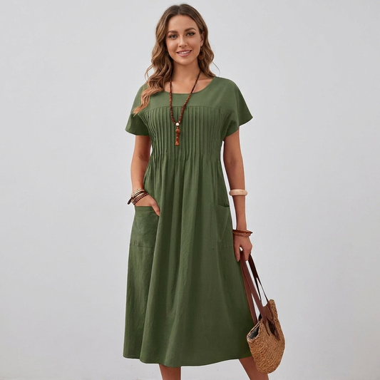 Victoria | Women's Spring Summer Midi Dress