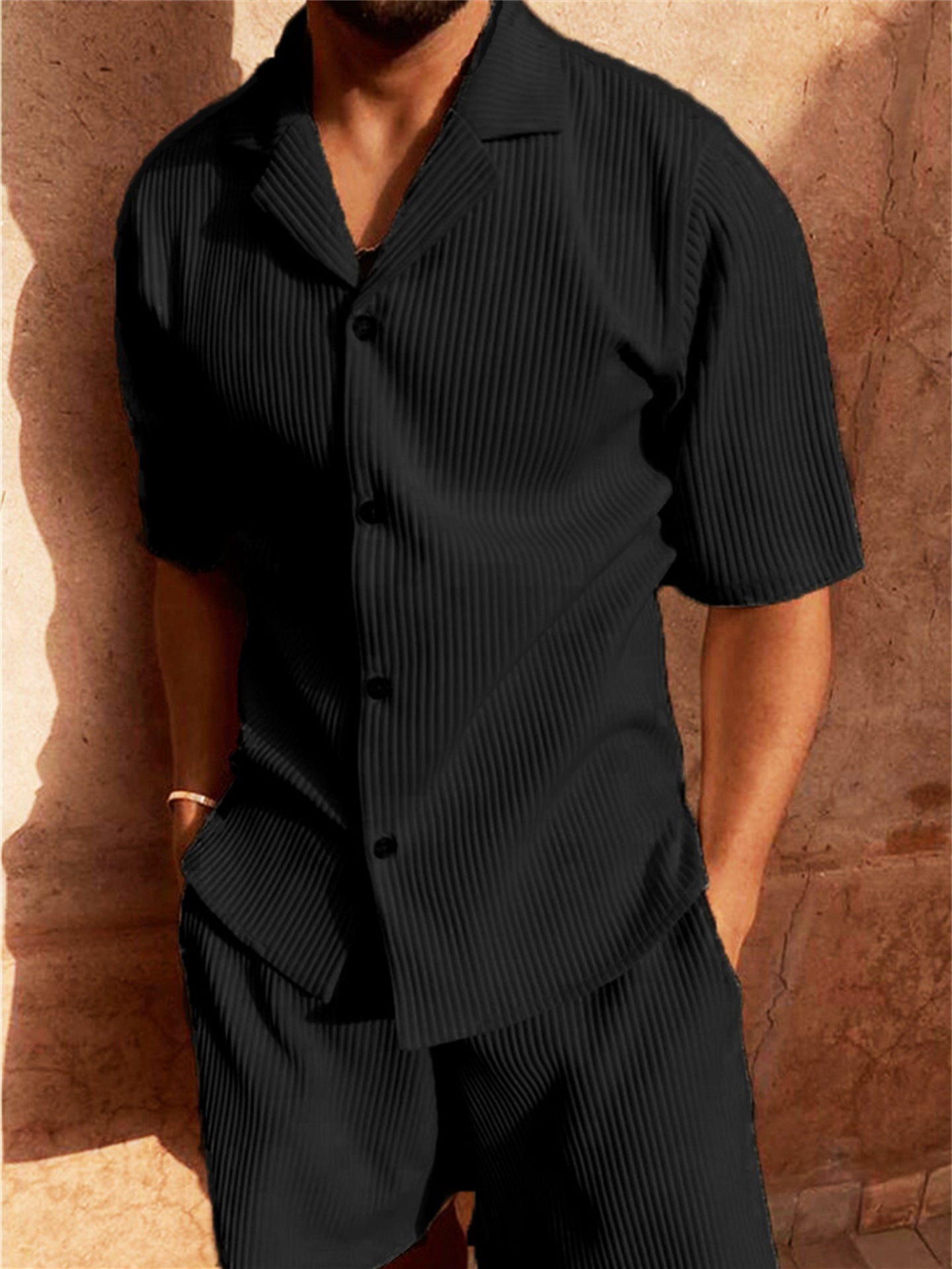 walter-mens-ribbed-button-up-shirt-and-shorts-set-img2.jpg
